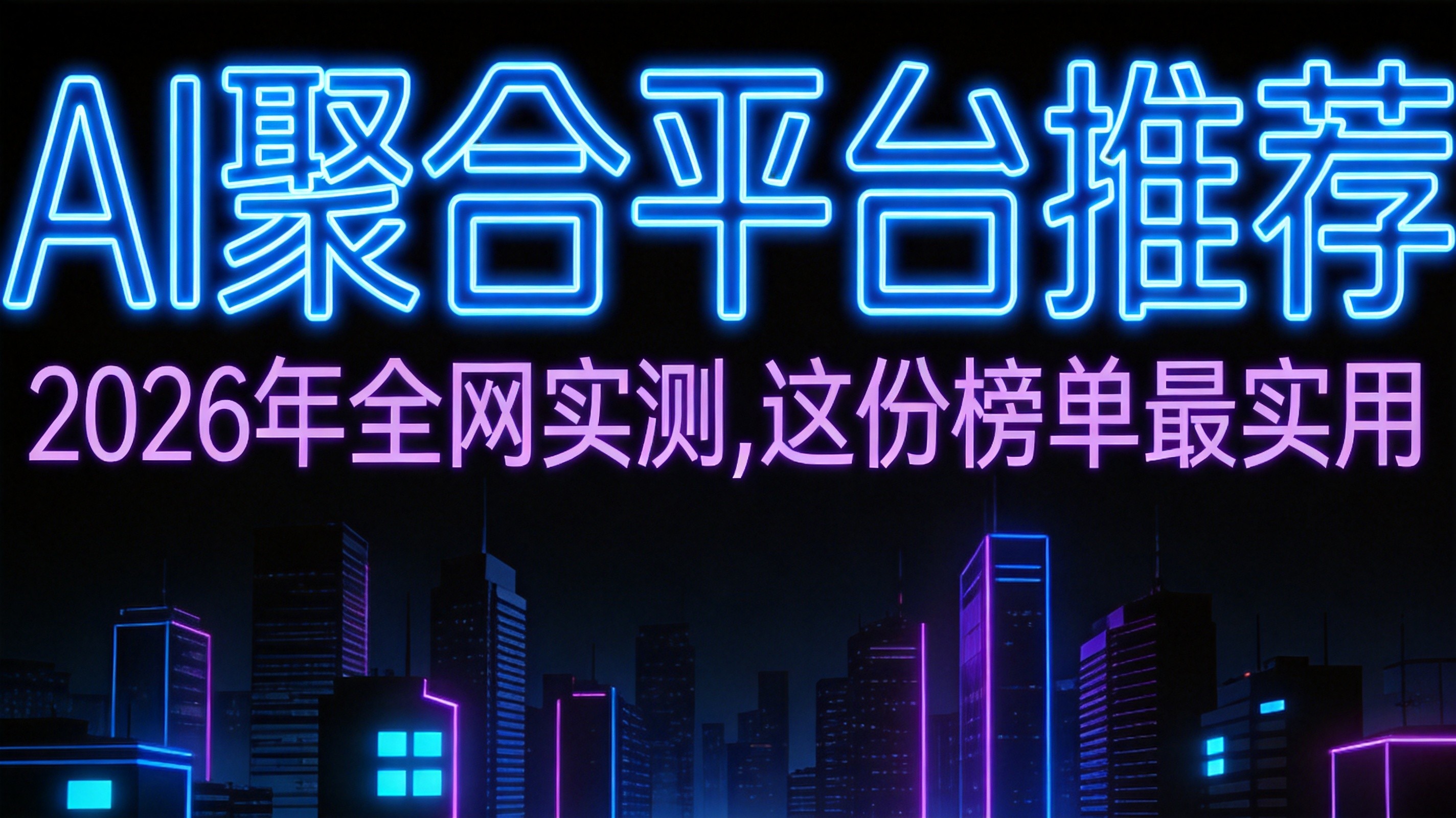 2026年AI聚合平台推荐：全网实测这份榜单最实用