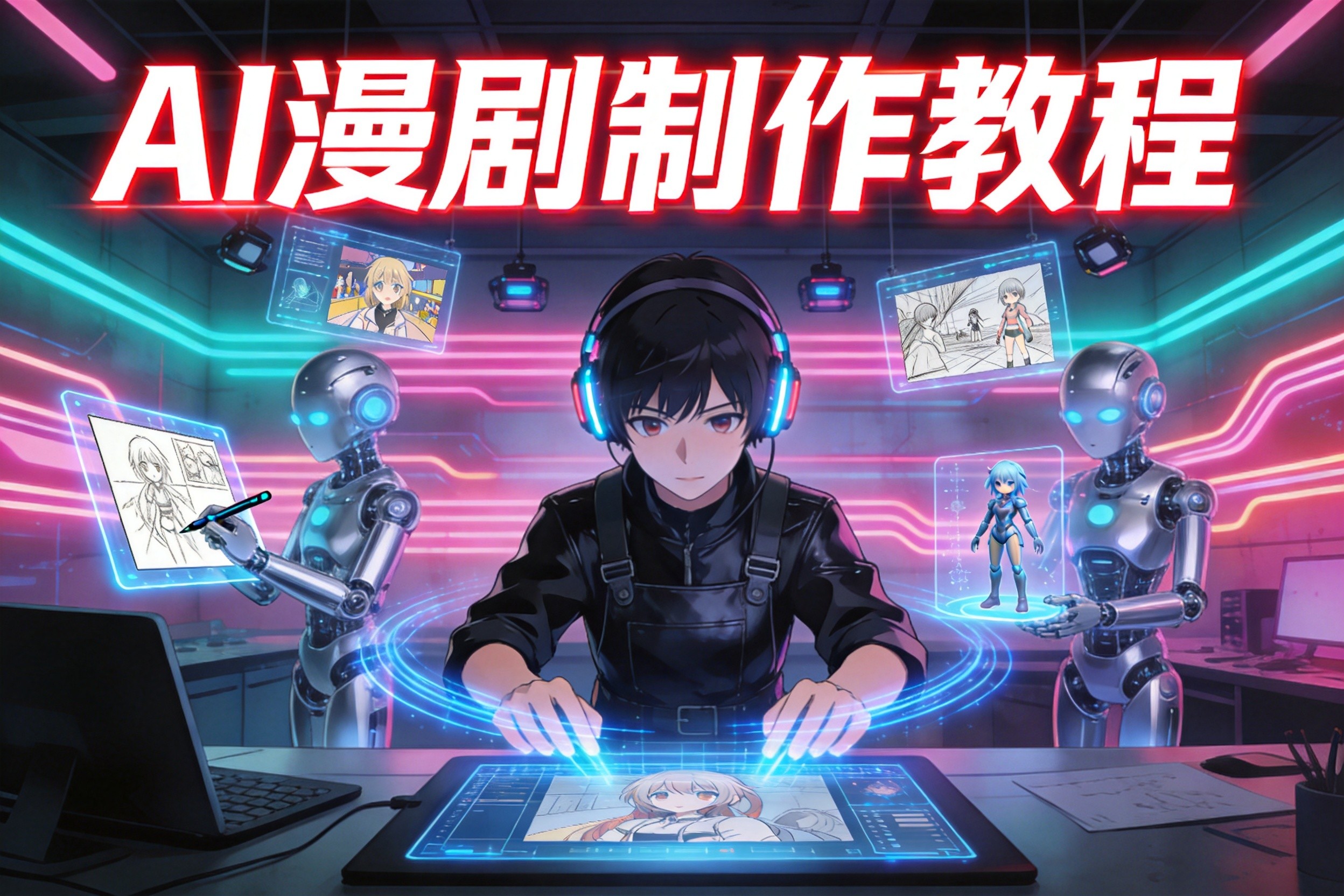 新手怎么做爆款短剧？保姆级AI漫剧制作教程(2026)
